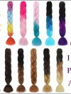 Braiding Hair Extensions, 24inch 3Pcs - Image 2